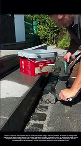 Satisfying Patio Paver Grouting Process #satisfying #construction #diy