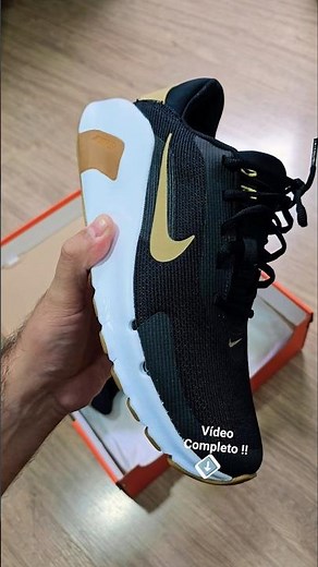Unboxing Tênis Nike Flex Train Dourado | Tênis Indicado Para o Treino