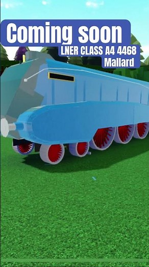Coming soon : Mallard 4468 locomotive #train #locomotive ￼