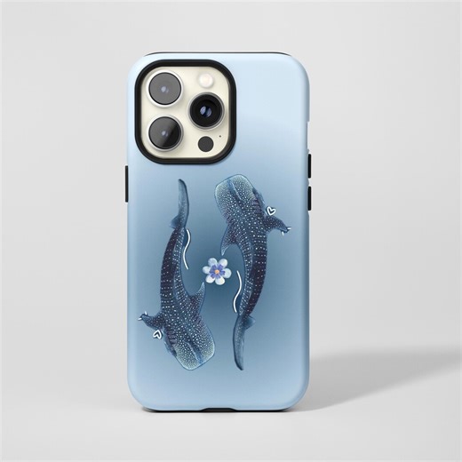 Whale Shark Phone Case,floral Art,coral Reef Ocean Coastal Marine Summer,for iPhone 17 16 15 14 13 12 11promax,samsung S25 S24 Ultra,magsafe - Etsy