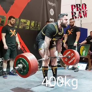 Dylan Hellriegel deadlifts 400kg at ProRawX | PTC Headquarters