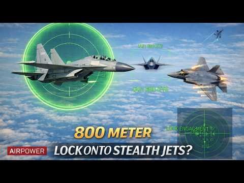 800-Meter Air Encounter: Chinese Fighters Track Stealth Aircraft