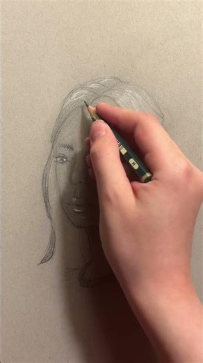 Drawing a Girl | Strathmore Toned Gray Day 7 #art #drawing