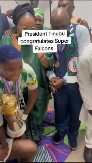President Tinubu Congratulates Super Falcons on WAFCON Win