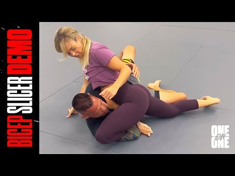Laura Sanko MMA Demo | Bicep Slicer