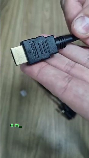 Cabo Hdmi x DVI 24+1 blindado de 3 Metros #dicas #tecnologia
