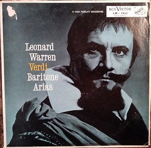 Leonard Warren, Giuseppe Verdi - Verdi Baritone Arias