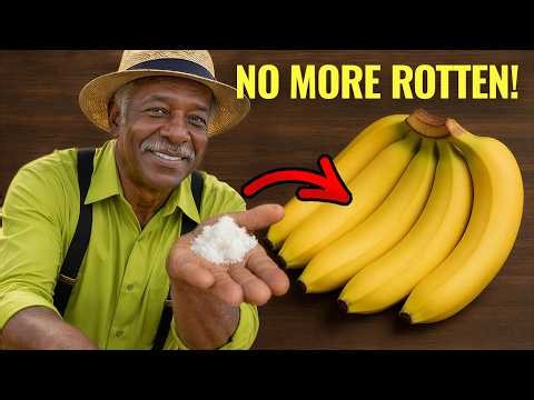 Bananas Stay Fresh And Yellow Without Browning With This Simple Hack!