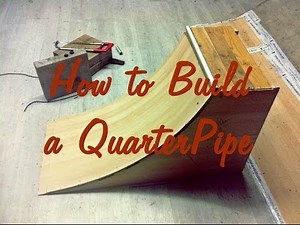 How To Build a Quarter Pipe - Skate - The Fastest & easiest way Tutorial
