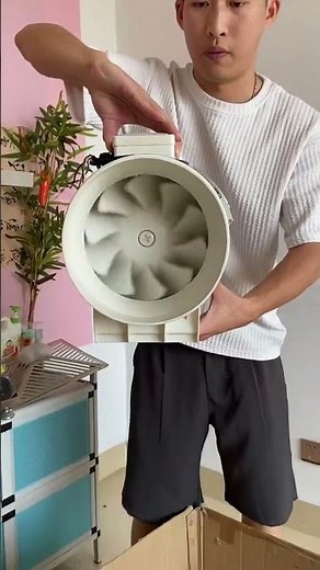 High-Power Kitchen Exhaust Fan Unboxing & Installation