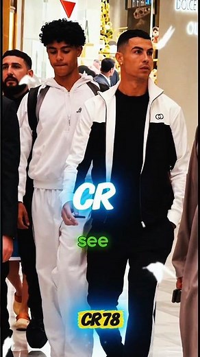 Cristiano Ronaldo & Junior Height Comparison (2020–2026) 📈 #football #ronaldo