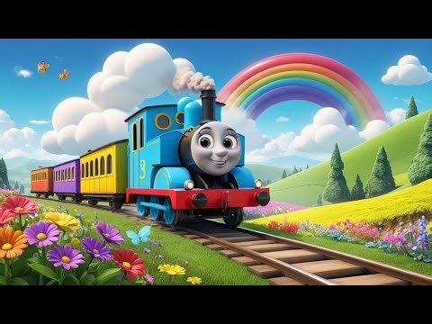 Counting Train Adventure – Numbers on the Tracks! | Fun Learning Train Song for Kids | Educational