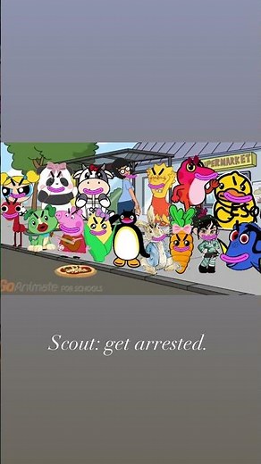 The troublemakers get the storybots arrested/grounded (7/166)