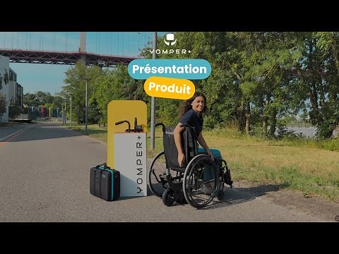 Yomper+ : L’assistance électrique pour fauteuil roulant manuel – Explications & Fonctionnement