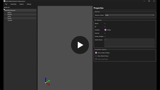 #python #mbd #simulation #digitaltwin #engineering #opensource #multibody #dynamics #robotics | Utkarsh Kulkarni