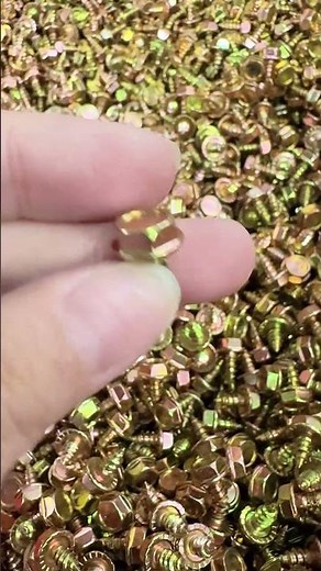 Flange head self-tapping screw #bolt #factoryproducts #stainlesssteel #machine #fastener