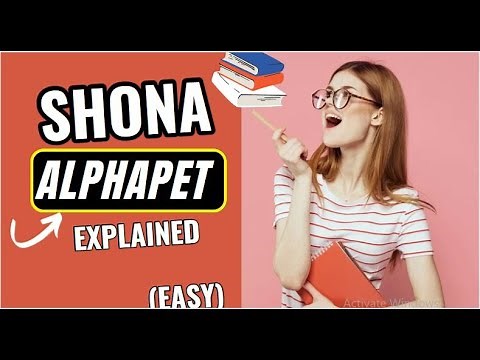 Learn Shona : Shona language Alphabet