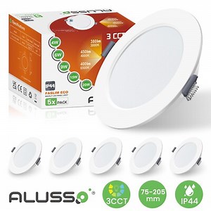 UK Ultra Slim Recessed LED Flat Panel Ceiling Round Lights Downlights Spotlights | eBay UK