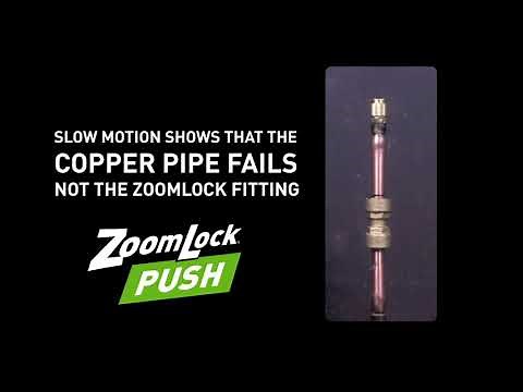 ZoomLock PUSH Refrigerant Push-to-Connect Fittings Pressure Test