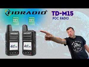 TIDRADIO TD-M15 POC Radio Review