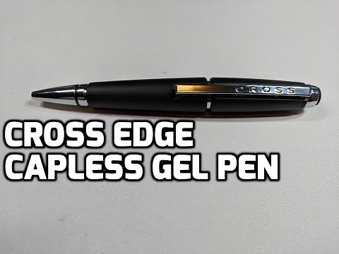 Cross Edge Capless Gel Pen Unboxing and Review