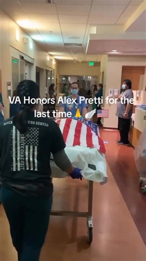 Rest in peace Alex.His body is draped with the flag of the country that took his life,How awful is that beyond betrayal killed by the same country that is supposed to keep you safe. My heart aches at the horror the complete dereliction of these keystone cops there is no more (thank you for your attention to this matter.) We see you for who you are now you're a liar and want to be dictator.How do you expect the American people to respect an administration that outright lies to your face? Murderin