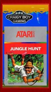 Jungle Hunt Gameplay (Atari 2600) #retrogaming #Atari2600