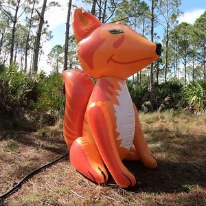 Giant Blow-Up Red Fox from Inflatable World