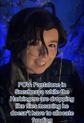 Cosplaying Pantalone in the Snow: Genshin Impact
