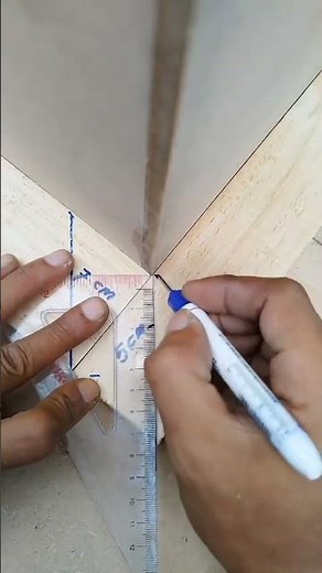 Perfect 45° Corner Joint for Different Wood Widths