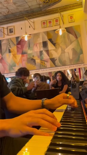 25K views · 769 reactions | This singer shock all the restaurant  #music #pianocover #piano #pianomusic | Joshua Maravillas | Facebook
