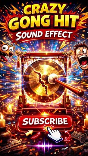 Crazy Gong Hit Sound Effect