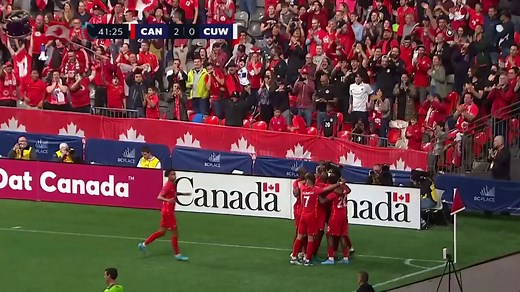 9.5K views · 188 reactions | ⚽ Goal!  Canada Soccer leads Federashon Futbol Korsou 2-0! | #CNL22 | Nations League | Facebook