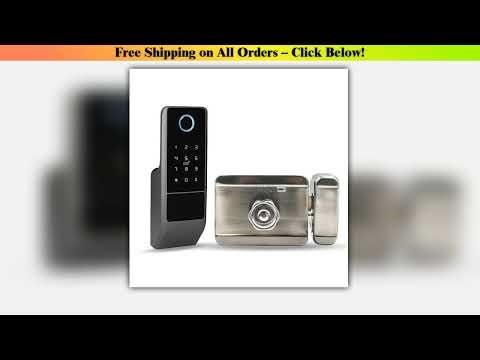 IP65 Waterproof TTLock Fingerprint Smart Door Lock Outdoor Gate Bluetooth Password 13.56MHz IC