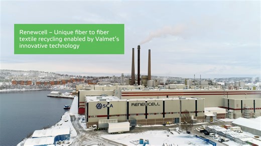 31 reactions | Swedish textile company Renewcell has invented a groundbreaking process for recycling and reusing textile waste. The resulting product is a dissolving pulp called Circulose that is made from 100% textile waste. #Valmet supplied the technology for Renewcell’s first industrial-scale production line. See more videos: https://www.youtube.com/valmetglobal #textile #environment #renewcell #circulose #beyondcircularity | Valmet | Facebook