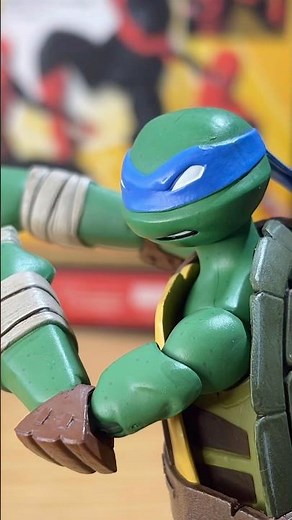 @neca 2012 TMNT Leonardo unboxing#tmnt #stopmotion