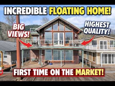 McCuddy's Big Oak Marina Slip 5 - Floating Home Tour