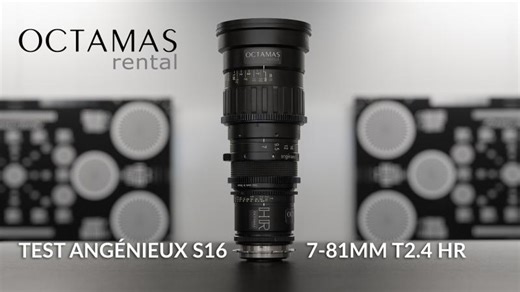 Test: Angénieux S16 7-81mm T2.4 HR with Komodo-X | OCTAMAS rental