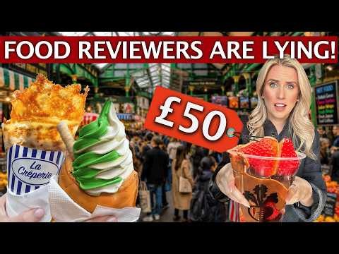 Trying London's MOST POPULAR Food- So You Don't Have To..
