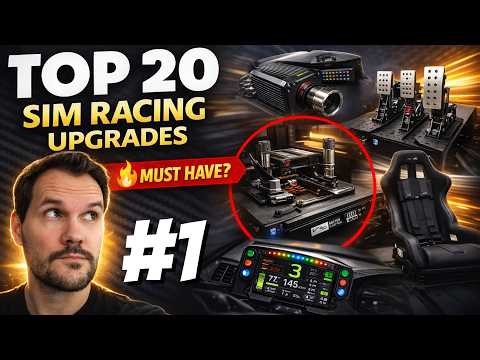 Best Sim Racing Upgrades Ranking 2026 (Top 20) #1 Motion, Shaker, VR, Ultrawide