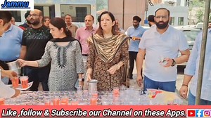 The Deputy Commissioner ( Vigilance &Inspection ) Commercial Taxes Department Organized Shabeel in Presence of Ritu Mahajan DC Central Enforcement Jammu Chander mohini STO ...Surinder Gupta STO Mohd Saleem Malik Inspector & Kuldeep singh Inspector at Outside the Office of Department, near Railway station. | News Sehar India