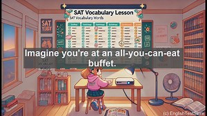 5000 Must Know SAT Vocabulary - SAT Vocabulary: Understanding Surfeit - More Than Just Overeating