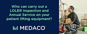 Who can carry out a LOLER inspection on patient lifting equipment