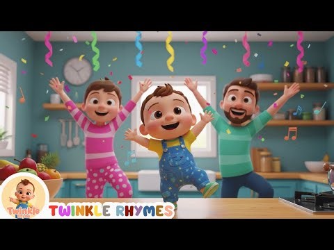 Kitchen Dance 💃🍳 | Fun Action Song for Kids & Nursery Rhymes