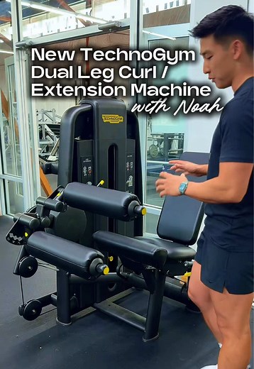 Introducing Technogym Dual Leg Curl/Extension Equipment