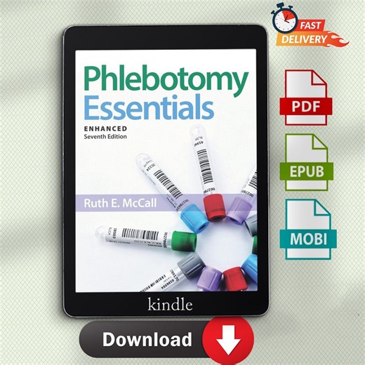 Phlebotomy Essentials, Enhanced Edition 7th Edition Guide - Etsy