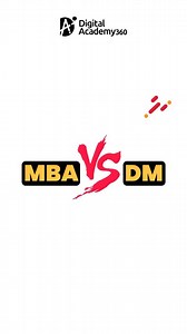 The debate is real… MBA vs Digital Marketing! 樂 Watch our students break it down and tell you why Digital Marketing is the career move you can’t afford to miss!  Curious to know if you’re on the right path?  Dive into the reel and get ready for some serious FOMO if you're still thinking MBA!  [ MBA, Digital Marketing ] #digitalacademy360 #da360 #digitalmarketing #digitalmarketingcourse #mba | Digital Academy 360 | Facebook