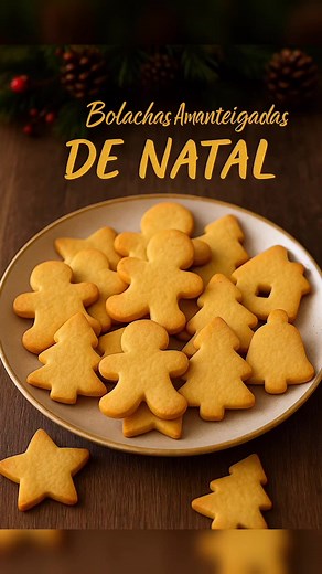 158K views · 2K reactions | Bolachas Amanteigadas de Natal ✨...