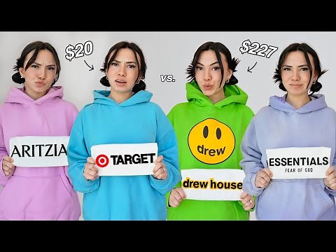 I spent $1000 on hoodies then ranked them…