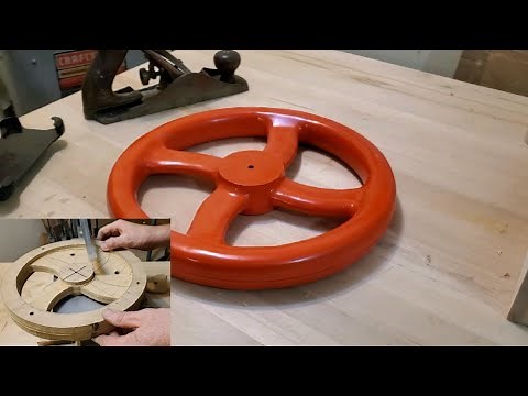 Split Pattern Hand Wheel for Sand Casting